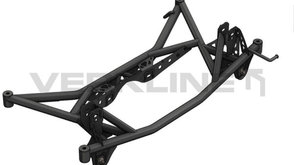 verkline rear tubular subframe fwd