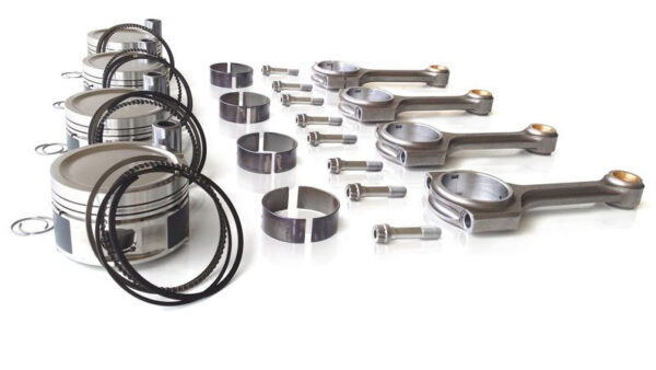 1.8t 20v piston & rod set wiseco & bar tek